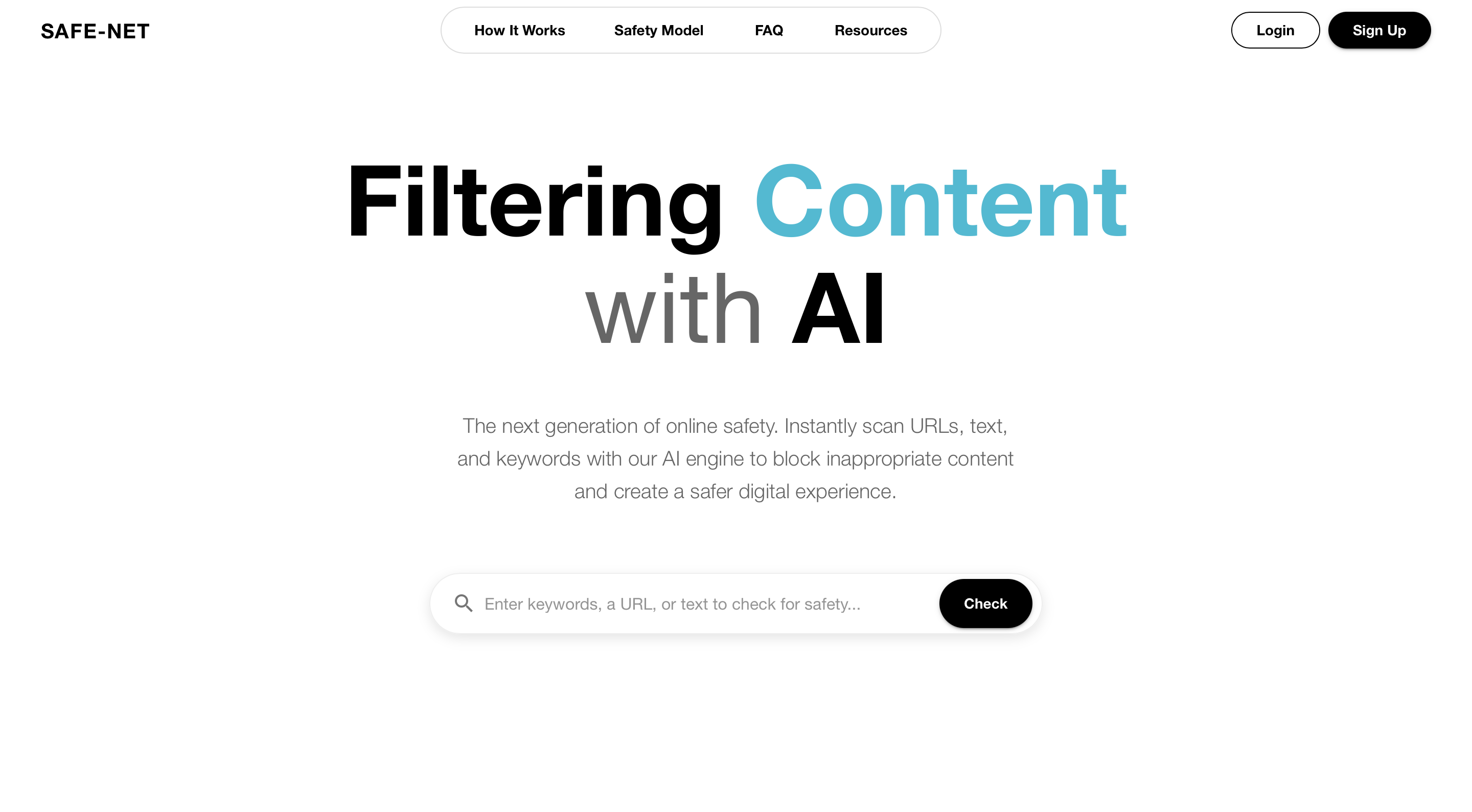 Live Demo of SafeNet: AI-Powered Content Moderation Dashboard