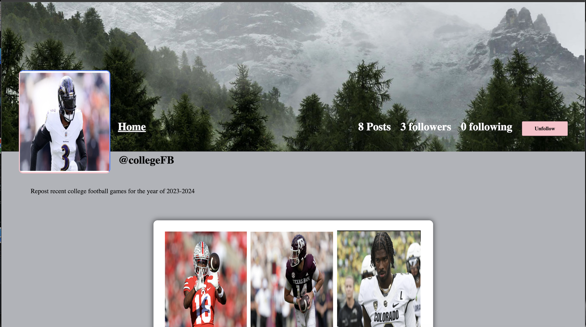 Social Media App