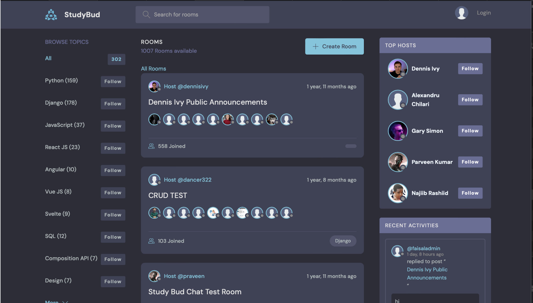 StudyBuddy Website