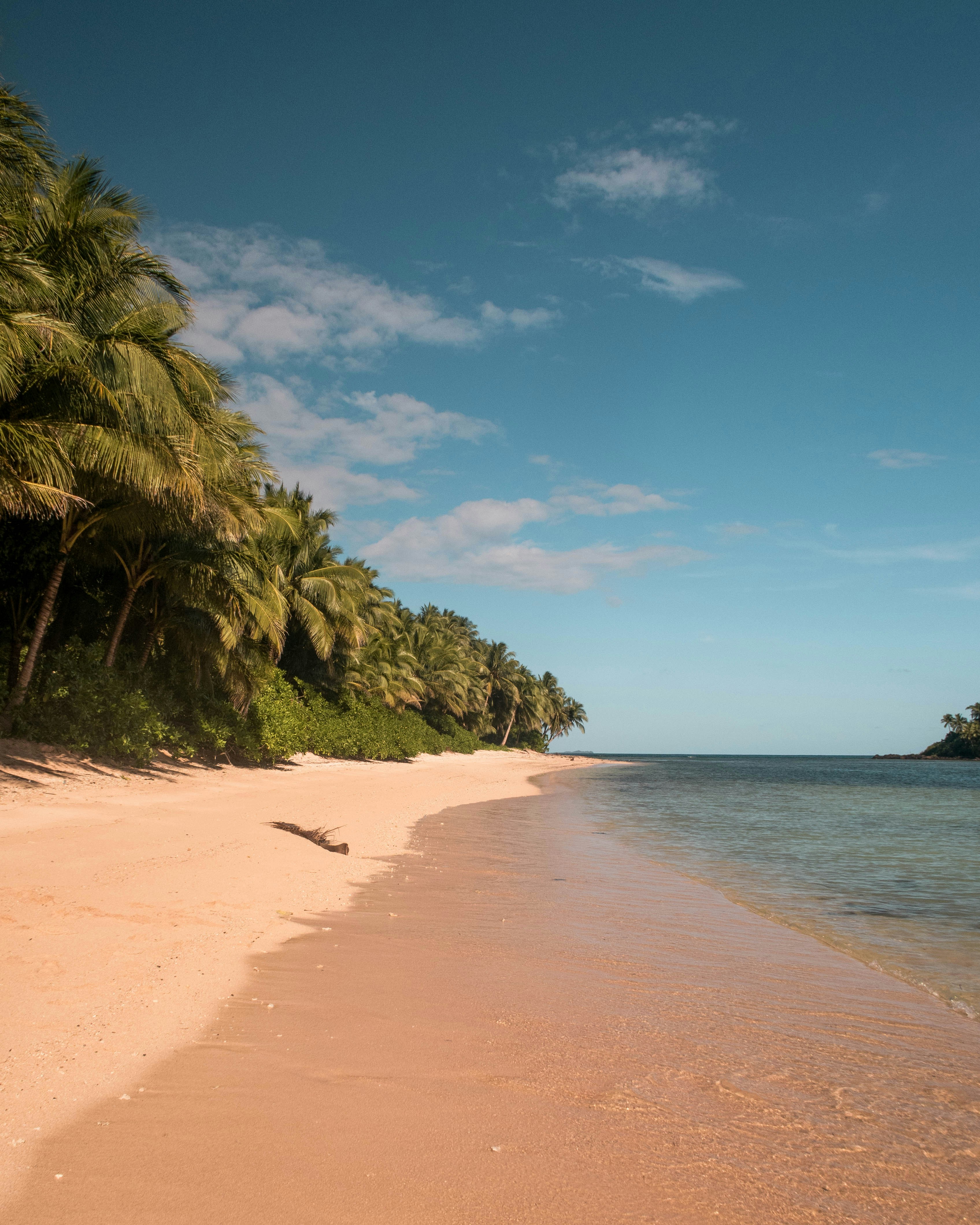 Private beach